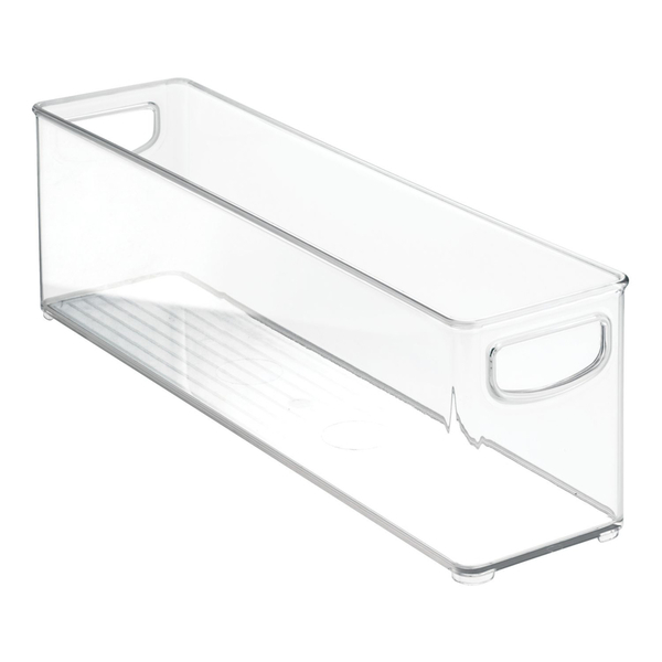 Interdesign ORGANIZER BIN CLEAR 4""W 64630